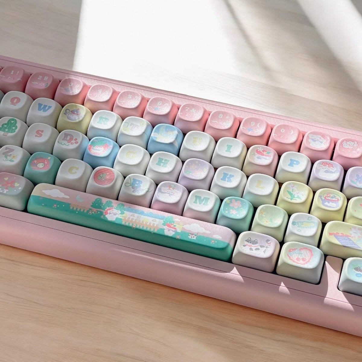 Fairytale Village Theme Keycap Set - KeyArtisan