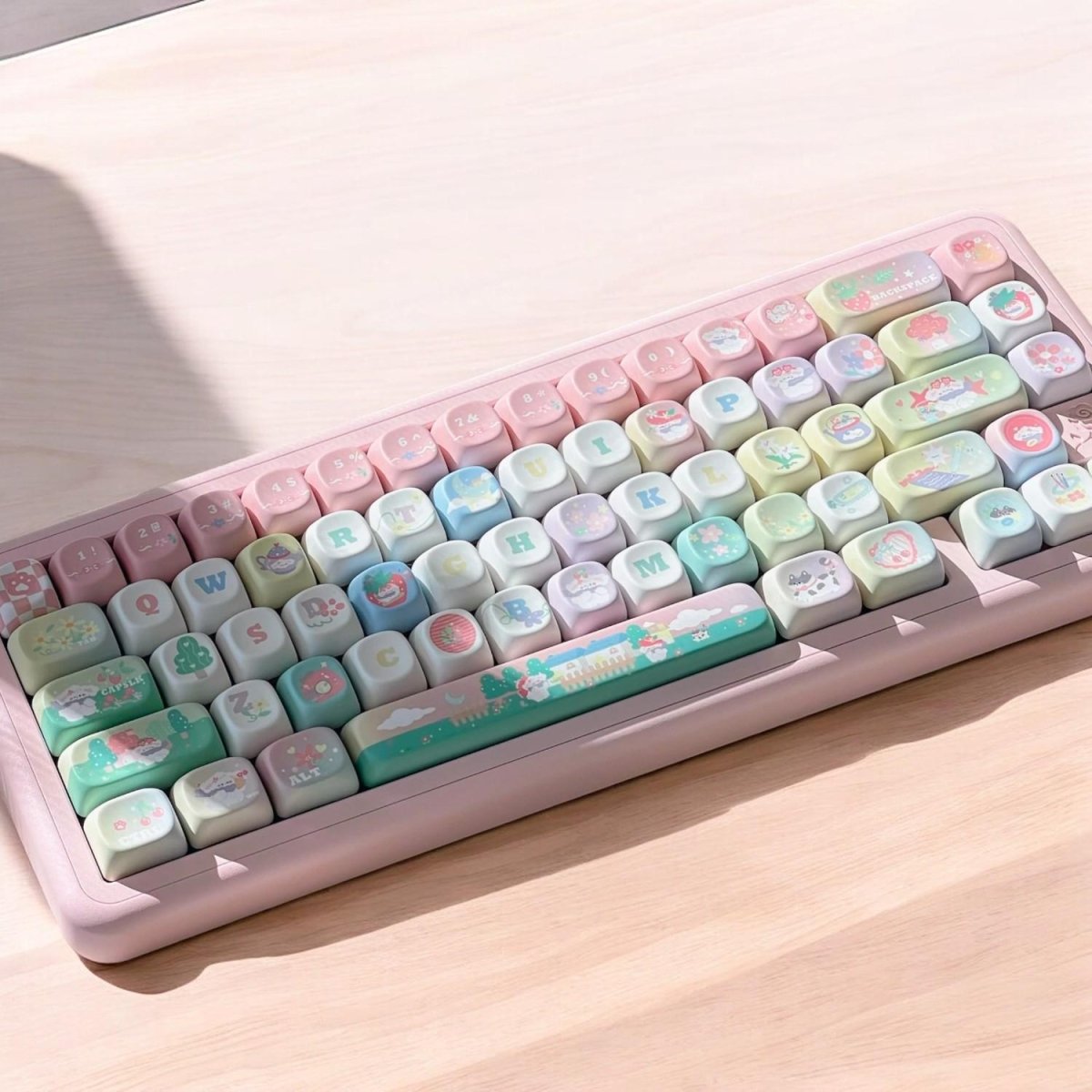 Fairytale Village Theme Keycap Set - KeyArtisan