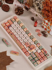 Fox Forest Friends Theme Keycap Set - KeyArtisan