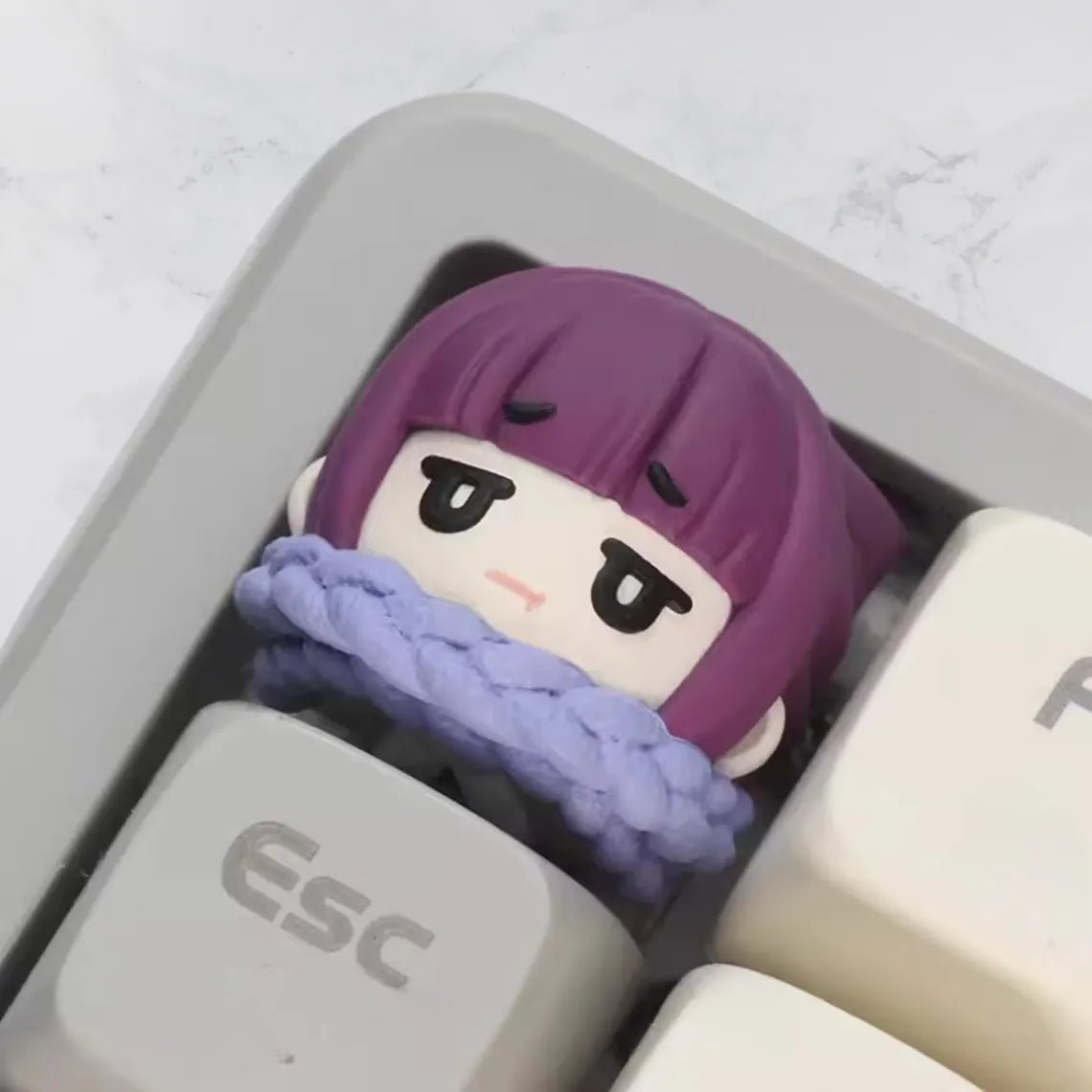 Frieren Beyond Journey's End Theme Artisan Resin Keycap - KeyArtisan