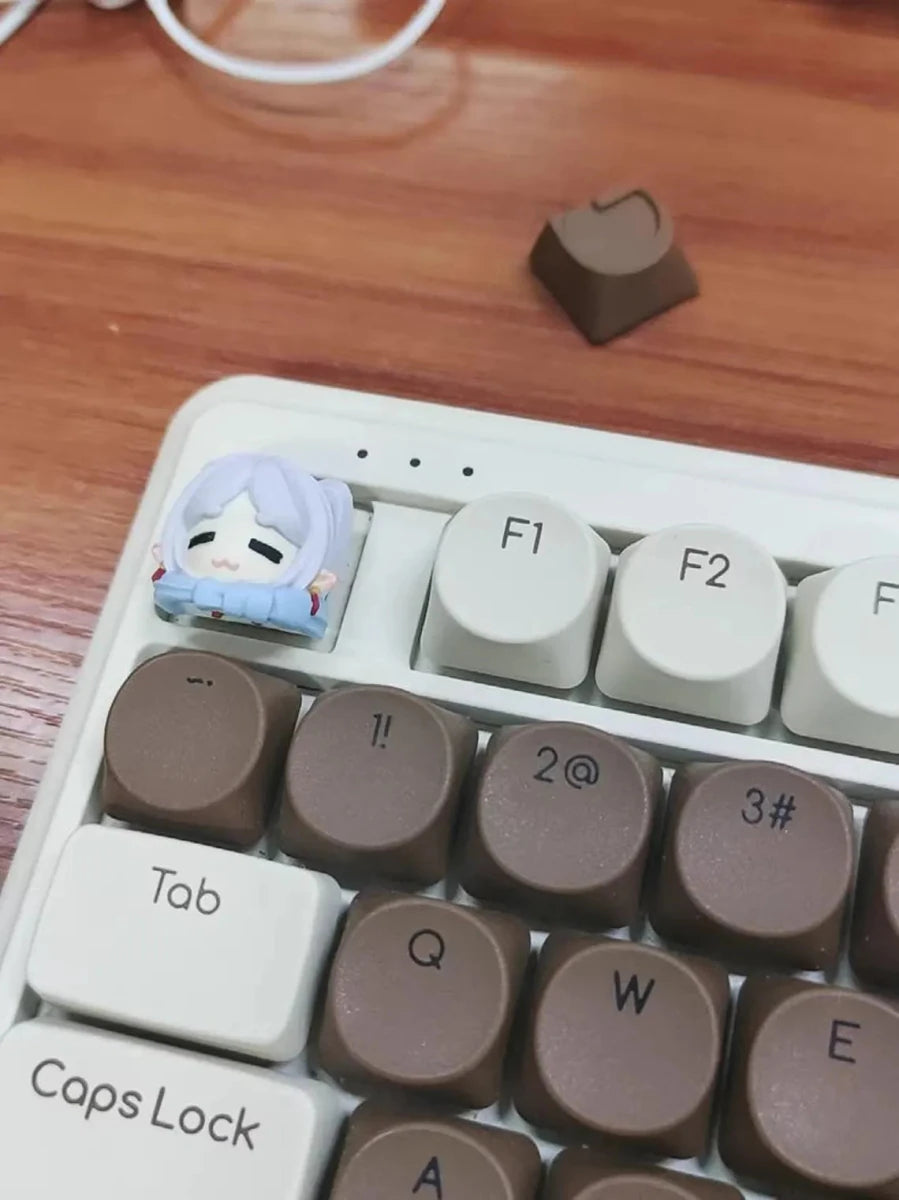 Frieren Beyond Journey's End Theme Artisan Resin Keycap - KeyArtisan
