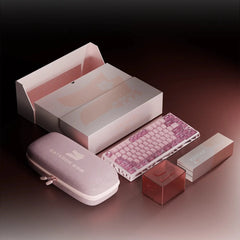 GATERON × Sikakeyb FORT75 HE Pink - Mechanical Keyboard - KeyArtisan