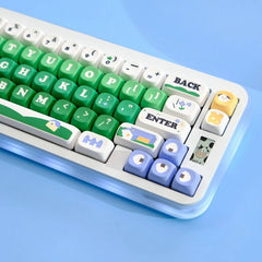 Green Cow Ranch Theme Artisan Keycap Set - KeyArtisan