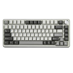 YUNZII B75 PRO Wireless Keyboard - 75% Compact, RGB Backlight, Hot-Swappable Switches, Ergonomic Gasket Mount, Multi-Connectivity (Wireless/Type-C/2.4G)