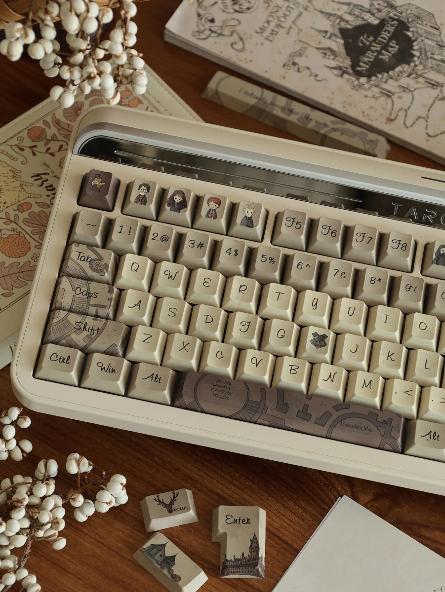 Harry Potter Marauder's Map Theme Keycap Set - KeyArtisan