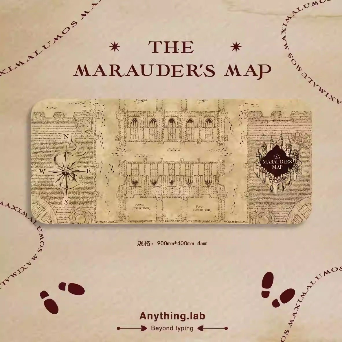 Harry Potter | Marauder’s Map Theme Keycap Set - KeyArtisan® - KeyArtisan