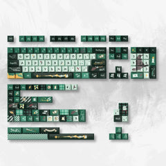 Harry Potter - Slytherin Theme Keycap Set - KeyArtisan