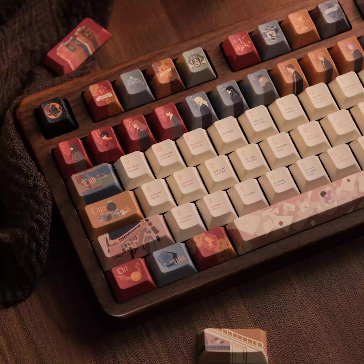Harry Potter Themed Cool Artisan Keycap Set - KeyArtisan