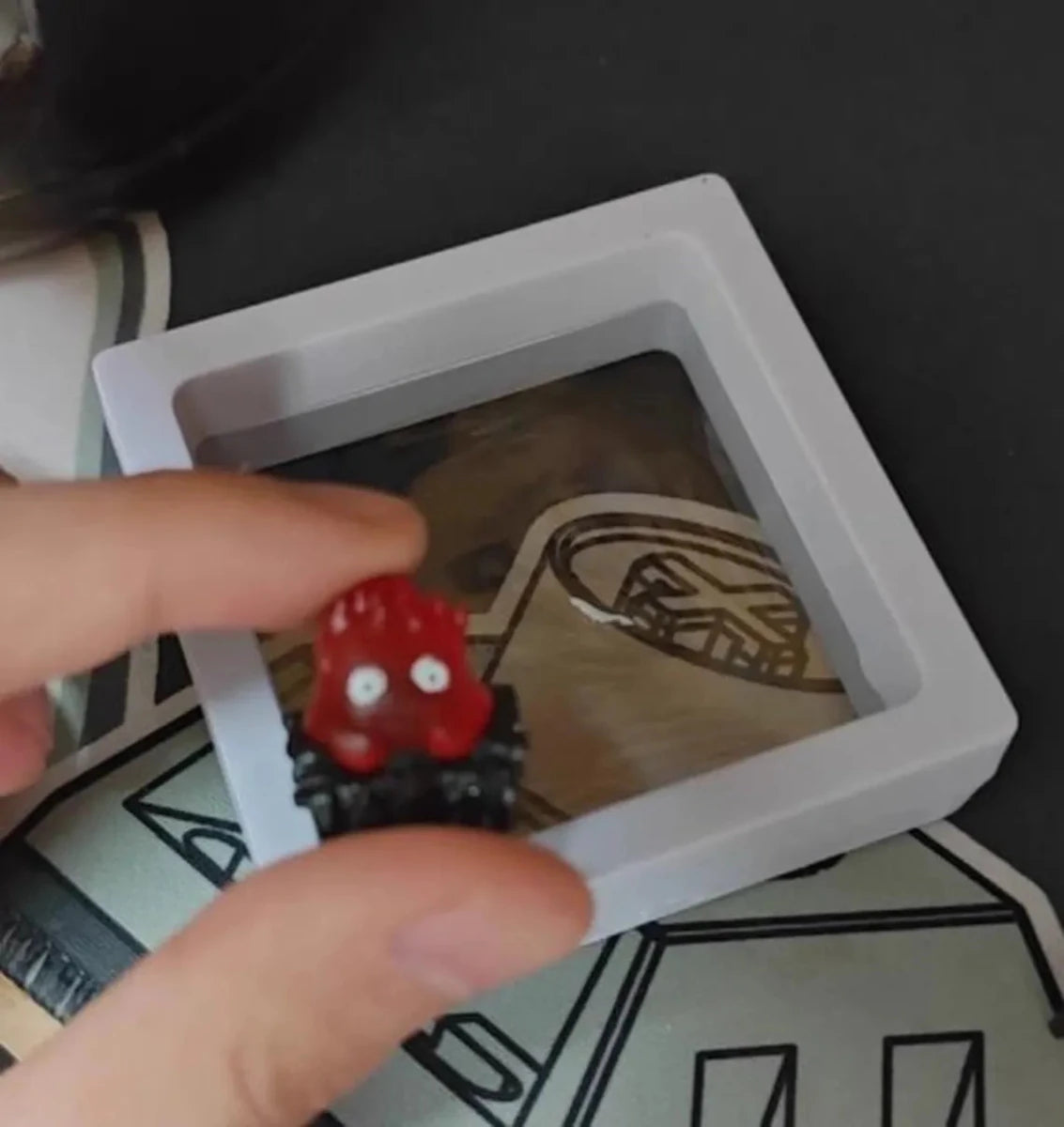 Howl's Moving Castle Calcifer Theme Keycap - KeyArtisan
