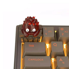 Howl's Moving Castle Calcifer Theme Keycap - KeyArtisan