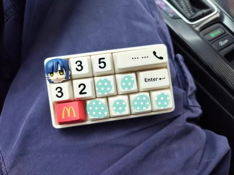 4 Key Bocchi the Rock Theme Keycaps