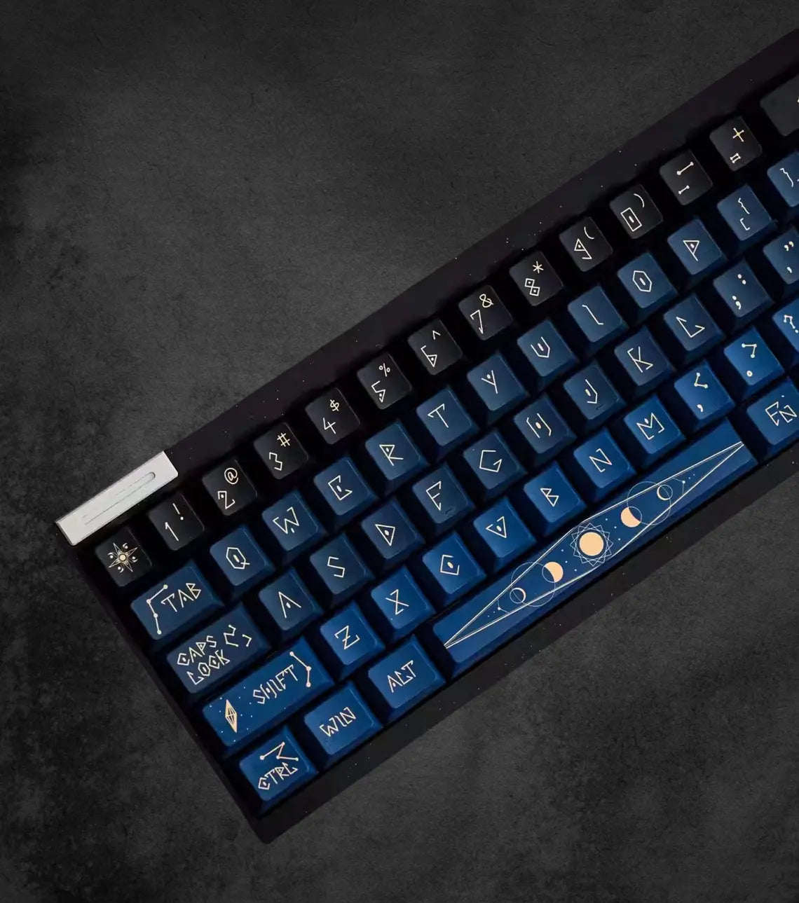 144 Key Daydreamer Star Spectrum Keycaps OEM Profile Keycaps for Mechanical Keyboard Custom Lunar Keycaps