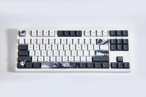 Ink Lotus Blossom Keycaps Set