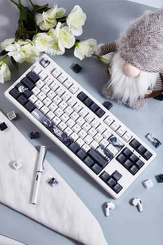 Ink Lotus Blossom Keycaps Set
