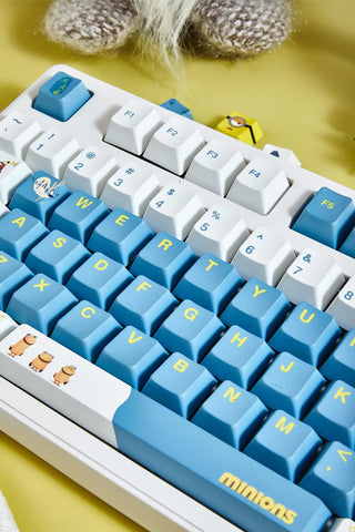 Minions Keycap Set | GMMK NT75 C64 Keyboard | KeyArtisan