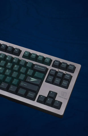 Cool Green Terror Below – Abyss Theme Keycap Set