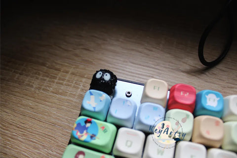 Cute Susuwatari Artisan Keycap
