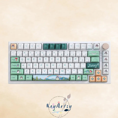 My Neighbor Totoro Theme Anime Keycap Set