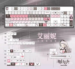 Cool Arknights Irene Theme Anime Keycaps Set for Mechanical Keyboard, Artisan Keycaps, Cherry Profile, Mx(+)Switches, 149pcs