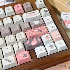 Cool Arknights Irene Theme Anime Keycaps Set for Mechanical Keyboard, Artisan Keycaps, Cherry Profile, Mx(+)Switches, 149pcs
