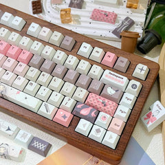 Cool Arknights Irene Theme Anime Keycaps Set for Mechanical Keyboard, Artisan Keycaps, Cherry Profile, Mx(+)Switches, 149pcs