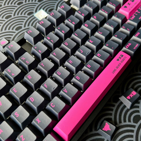 Robot Lover Keycap Set, Cherry Profile, PBT, Cherry MX Stem, Dye-Sub Legends