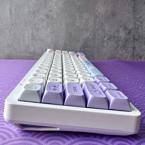 Kawaii Cinnamonroll Keycap Set, XDA Profile, Cute Art, PBT, Mac Friendly, Cherry MX Stem, Dye-Sub Legends