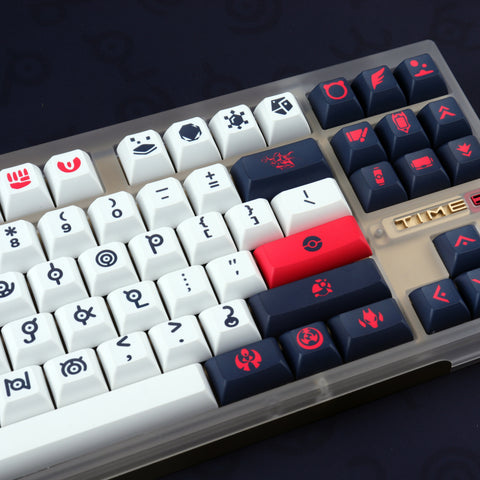 Unown Keycaps | KCA Profile Keycaps Set | PBT Material | Keycaps For MX Switch | GMk Clone Artisan Keycap Set