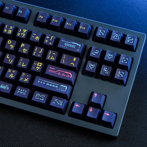 GMK Awaken Keycaps | Cherry Profile Keycaps Set | PBT Material | Keycaps For MX Switch | GMk Clone Artisan Keycap Set