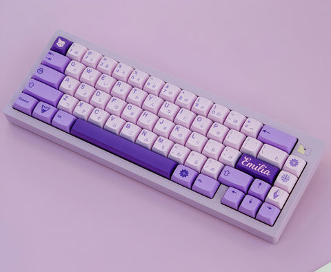 GMK Frost Witch Keycaps | Xda Profile Keycaps Set | PBT Material | Keycaps For MX Switch | GMk Clone Artisan Keycap Set