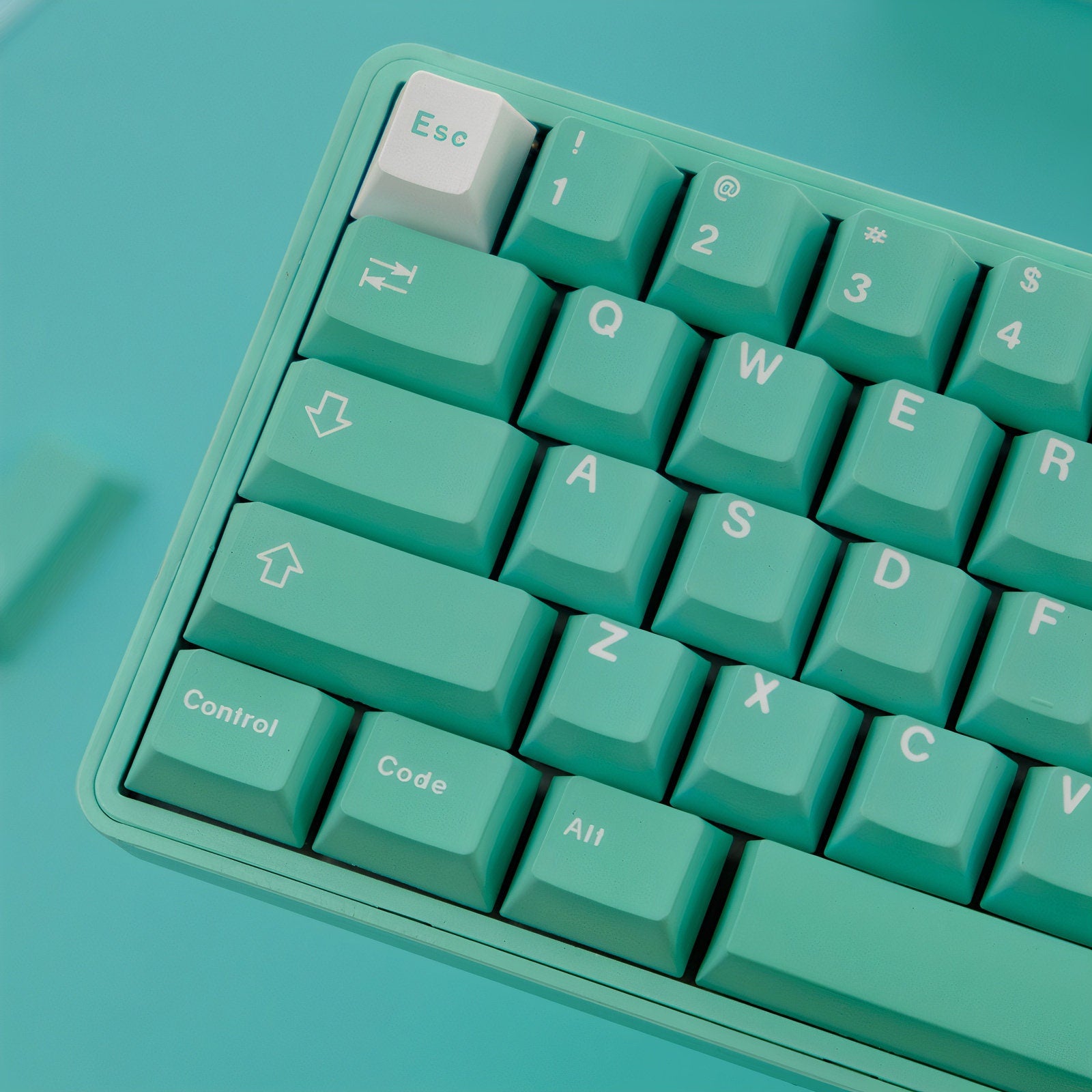 GMK Finer Things Keycaps | Tiffany Cherry Profile Keycaps Set | PBT Material | Keycaps For MX Switch | GMk Clone Artisan Keycap Set