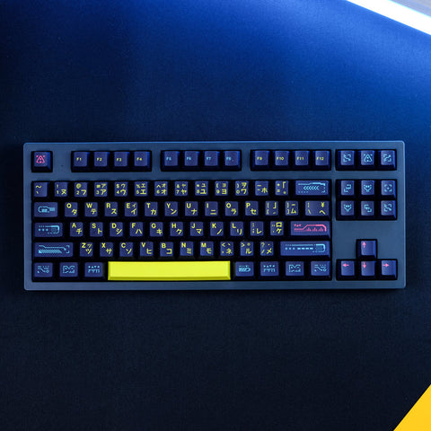 GMK Awaken Keycaps | Cherry Profile Keycaps Set | PBT Material | Keycaps For MX Switch | GMk Clone Artisan Keycap Set