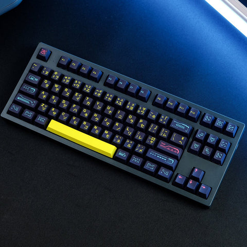 GMK Awaken Keycaps | Cherry Profile Keycaps Set | PBT Material | Keycaps For MX Switch | GMk Clone Artisan Keycap Set