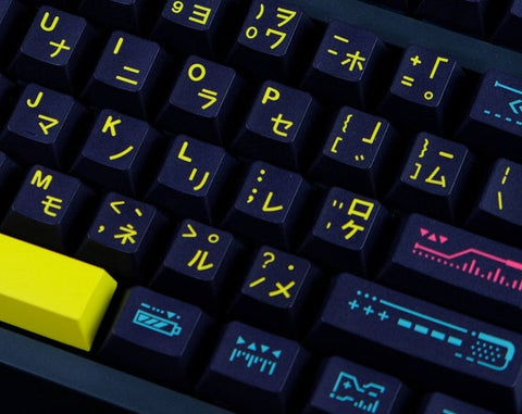 GMK Awaken Keycaps | Cherry Profile Keycaps Set | PBT Material | Keycaps For MX Switch | GMk Clone Artisan Keycap Set