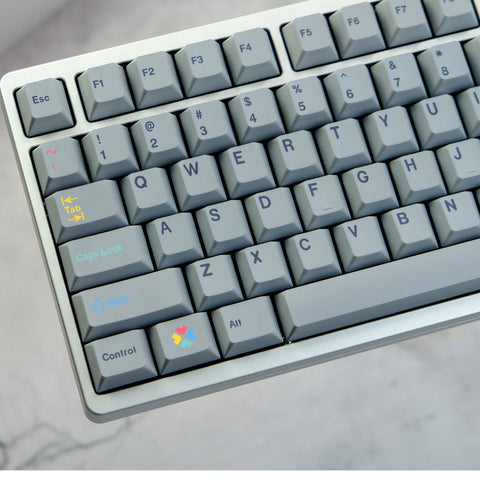 GMK Dualshot R2 Keycaps | Cherry Profile Keycaps Set | PBT Material | Keycaps For MX Switch | GMk Clone Artisan Keycap Set