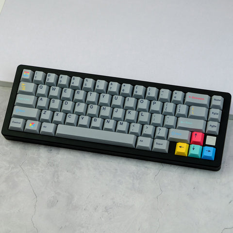 GMK Dualshot R2 Keycaps | Cherry Profile Keycaps Set | PBT Material | Keycaps For MX Switch | GMk Clone Artisan Keycap Set