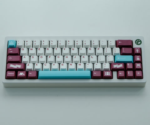 GMK Yuru Keycaps | Cherry Profile Keycaps Set | PBT Material | Keycaps For MX Switch | GMk Clone Artisan Keycap Set