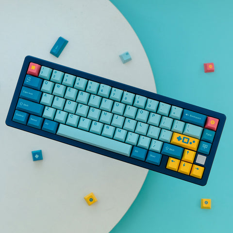 GMK Retrocast Keycaps | Cherry Profile Keycaps Set | PBT Material | Keycaps For MX Switch | GMk Clone Artisan Keycap Set