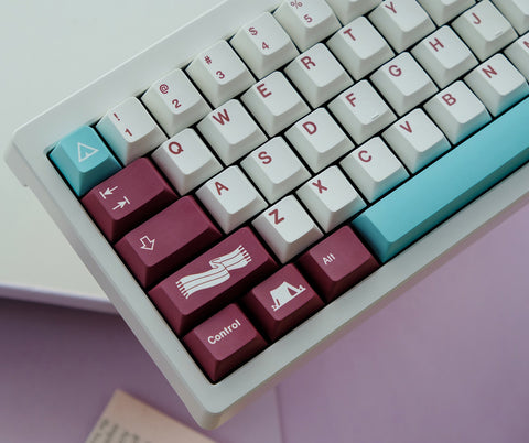 GMK Yuru Keycaps | Cherry Profile Keycaps Set | PBT Material | Keycaps For MX Switch | GMk Clone Artisan Keycap Set