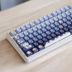Bear Star Keycaps | SOA Profile Keycap Set | PBT Material | Keycaps For MX Switch | GMk Clone Artisan Keycap Set