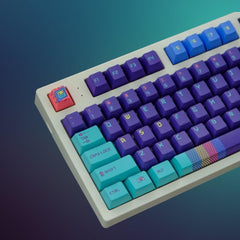 Back In The Game Keycaps | Cherry Profile Keycap Set | PBT Material | Keycaps For MX Switch | GMk Clone Artisan Keycap Set