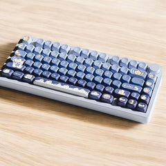 Bear Star Keycaps | SOA Profile Keycap Set | PBT Material | Keycaps For MX Switch | GMk Clone Artisan Keycap Set