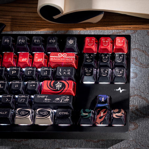 Monkey King Theme Keycaps Set for Mechanical Keyboard, PBT, ISO, Cherry Profile, Dye-Sub Legends, Mx(+)Switches, 146pcs