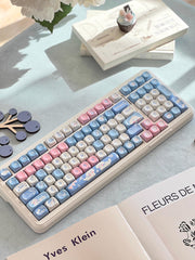 Cute Puppy Dog Theme Artisan Keycap Set for Mechanical Keyboard, Cherry / MOA Profile, PBT Dye-Sub, Mx(+)Switches, 133pcs