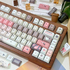 Cool Arknights Irene Theme Anime Keycaps Set for Mechanical Keyboard, Artisan Keycaps, Cherry Profile, Mx(+)Switches, 149pcs