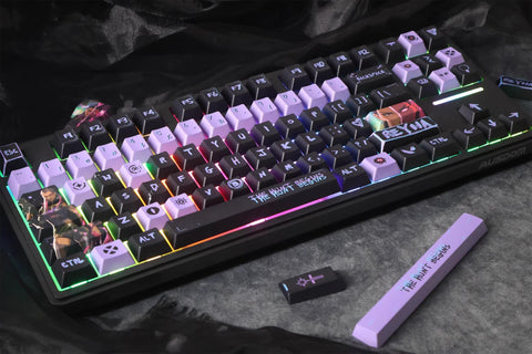 Reyna Valorant Theme Artisan Keycap Set for Mechanical Keyboard | The Hunt Begins Edition - KeyArtisan®