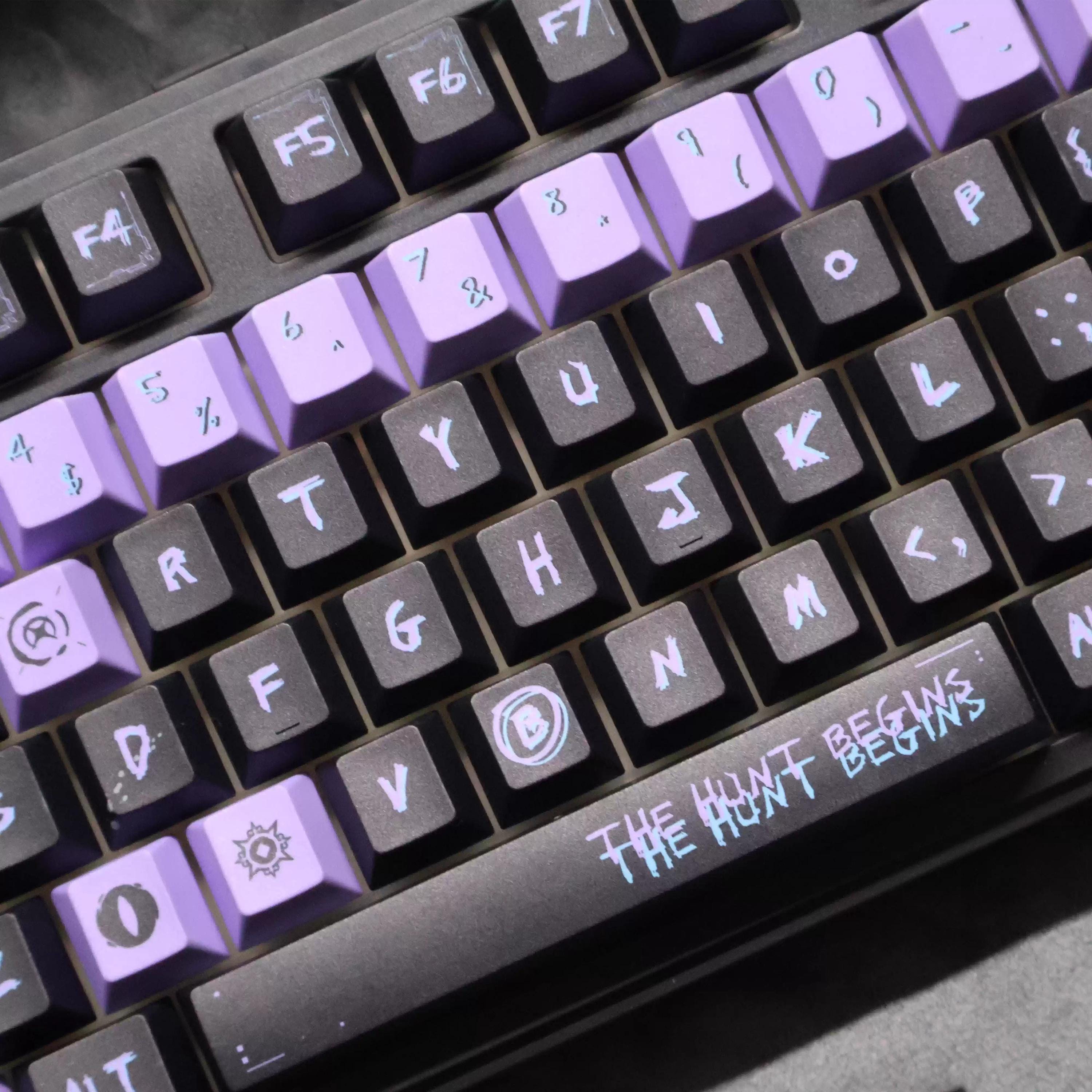 Reyna Valorant Theme Artisan Keycap Set for Mechanical Keyboard | The Hunt Begins Edition - KeyArtisan®
