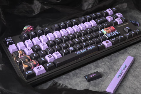 Reyna Valorant Theme Artisan Keycap Set for Mechanical Keyboard | The Hunt Begins Edition - KeyArtisan®