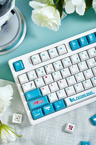Hatsune Miku Japanese Style PBT OEM Keycap Set