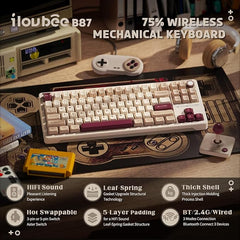 iLovBee B87 Retro Mechanical Keyboard - KeyArtisan